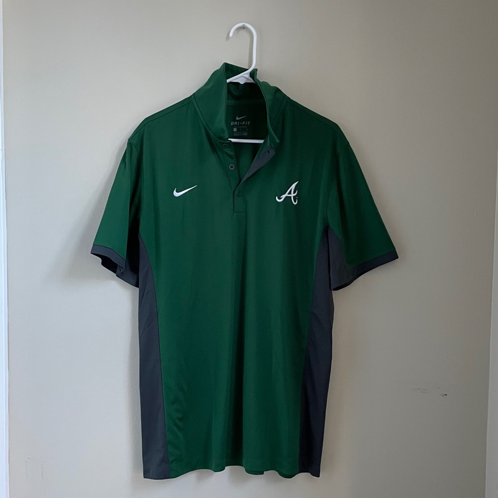 Atlanta Braves Men’s Green Polo
